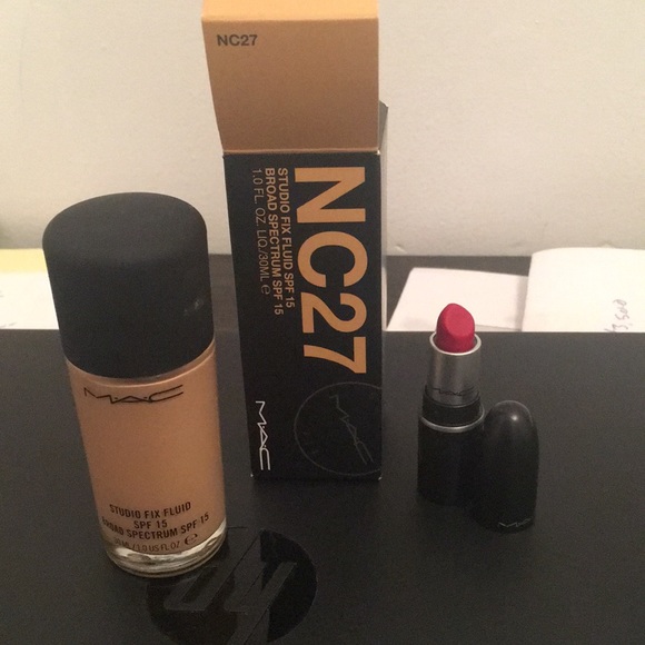 mac studio fix fluid nc27